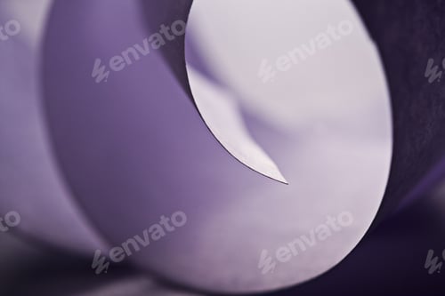 Preview: Macro, Abstract, Background Picture Of A Paper Spiral On Paper Background