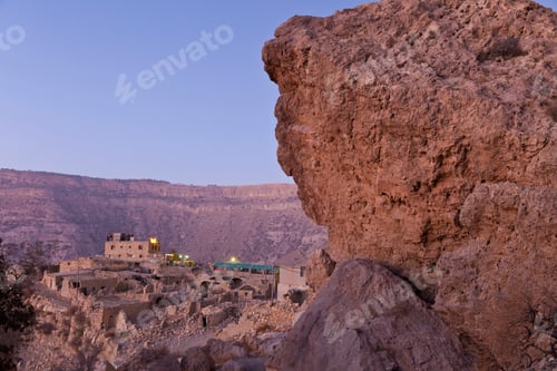 Preview: Dana Town In Dana Biosphere Reserve Located In South-Central Jordan, The Middle East