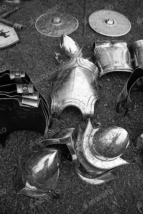 Preview: Ancient Armor Medieval Medieval Detail Of Ancient Art, War And Destruction