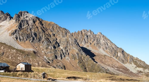 Preview: Col De La Madeleine At 2000 M Altitude, Rhone Alps, France