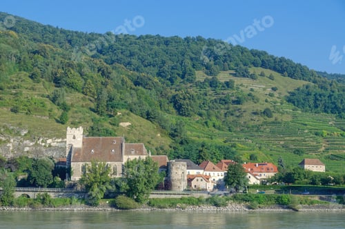 Preview: Sankt Michael Church In Weissenkirchen,Danube River,Wachau Valley,Lower Austria