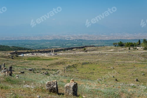 Preview: Panorama Of The Surroundings Of Pamukkale. Turkey, July 2019