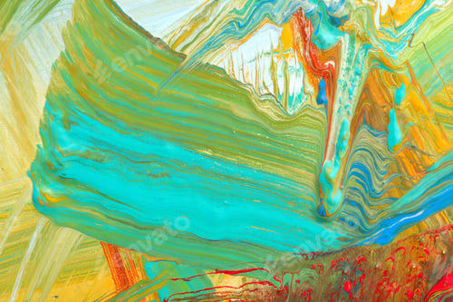 Preview: Abstract Art Background. Hand-Painted