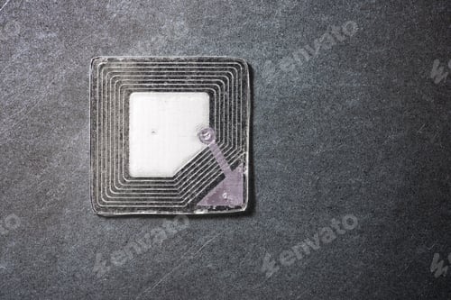Preview: Rfid Tag On A Metal Table