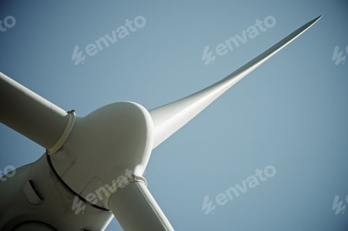 Preview: Windmill For Electric Power Production, Zaragoza Province, Aragon, Spain