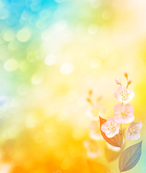 Preview: White Jasmine. The Branch Delicate Spring Flowers