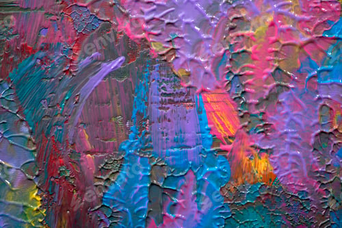 Preview: Abstract Art Background. Hand-Painted.