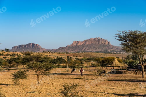 Preview: Landscape In Gheralta In Tigray, Northern Ethiopia.