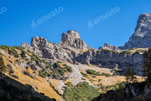 Preview: Austria, Greater Ahornboden In Autumn