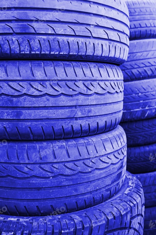 Preview: Old Car Wheels, Detail Of Tires, Rubber And Rubber