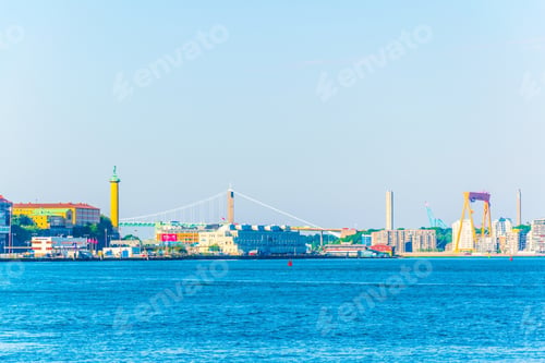 Preview: View Of The Goteborg Harbor, Sweden