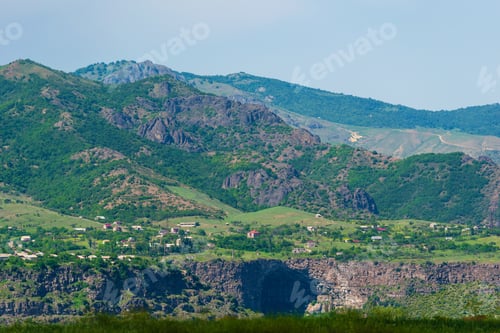 Preview: Panoramic View Of Akori Village, Armenia