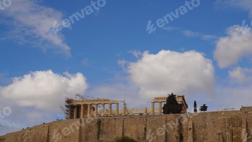 Preview: January 2017: View To Acropolis Hill And The Parthenon From Iconic New Modern Museum Of Acropolis