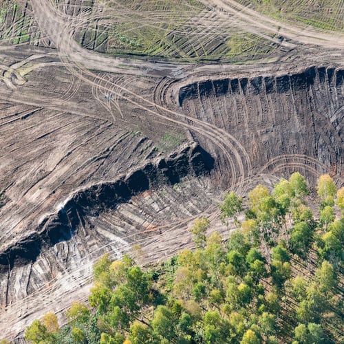 Preview: Aerial View Over The Construction Site
