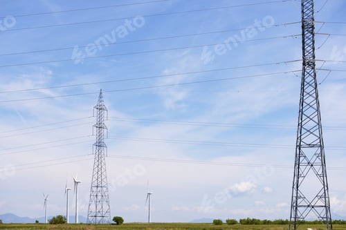 Preview: Windmills For Electric Power Production, Huesca Province, Aragon, Spain