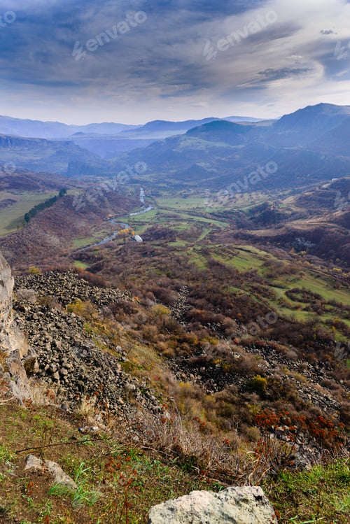 Preview: Above View Of Dzoraget River'S Gorge, Armenia
