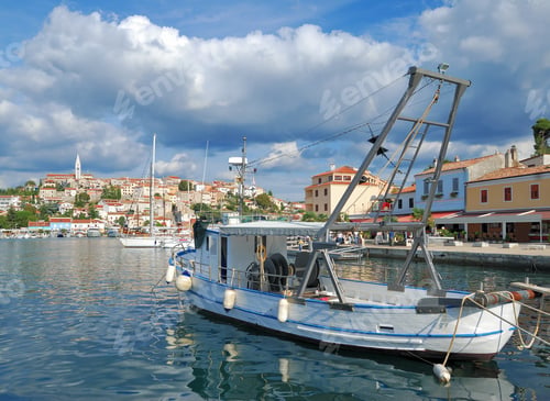 Preview: Harbor Of Vrsar At Adriatic Sea In Istria,Croatia