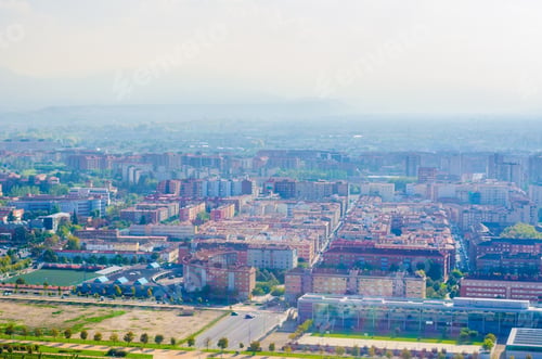 Preview: Aerial View Of The Spanish City Logrono