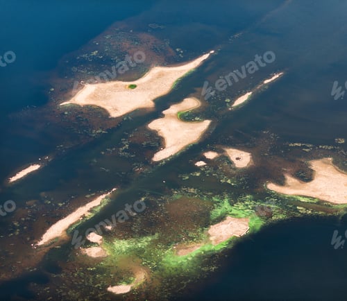 Preview: Aerial View Over The River