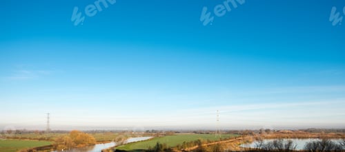 Preview: Big Blue Sky Landscape