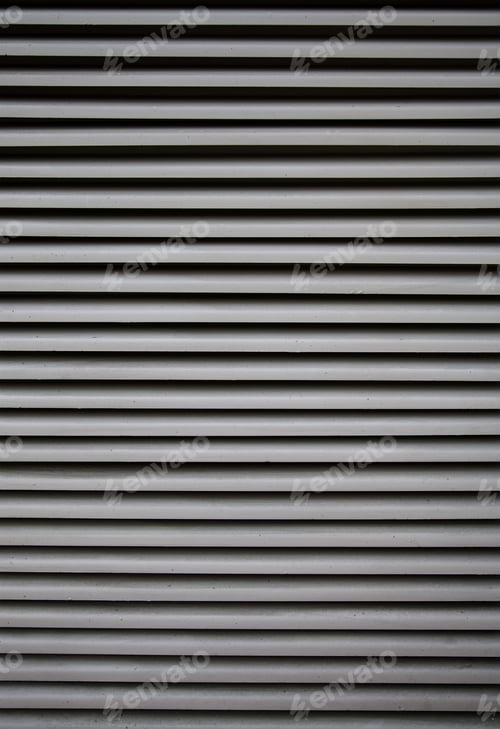 Preview: Silver Metallic Door, Detail Of Garage Door, Metallic Background