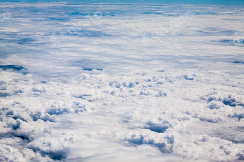 Preview: Beautiful, Dramatic Clouds And Sky Viewed From The Plane. High Resolution And Quality