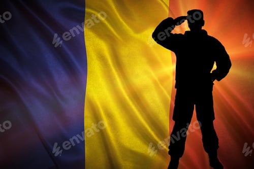Preview: Flag With Original Proportions. Closeup Of Grunge Flag Of Romania