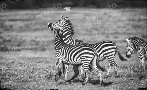 Preview: Zebras In The Ngorongoro Crater, Tanzania