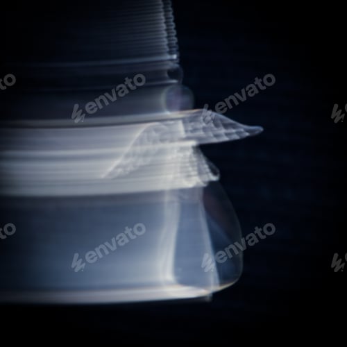 Preview: Transparent Crystal Angel Decoration Image
