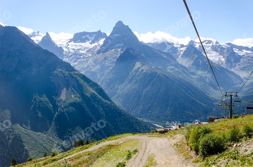 Preview: View In The Mountains, Dombay