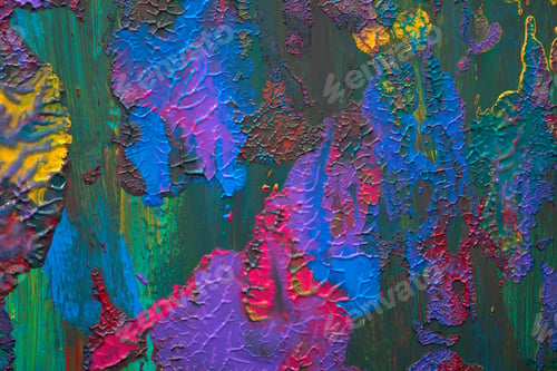 Preview: Abstract Art. Hand-Painted Background. Self Made.