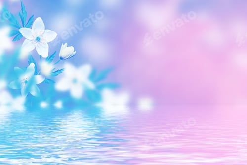 Preview: The First Delicate Spring Flower Snowdrop.