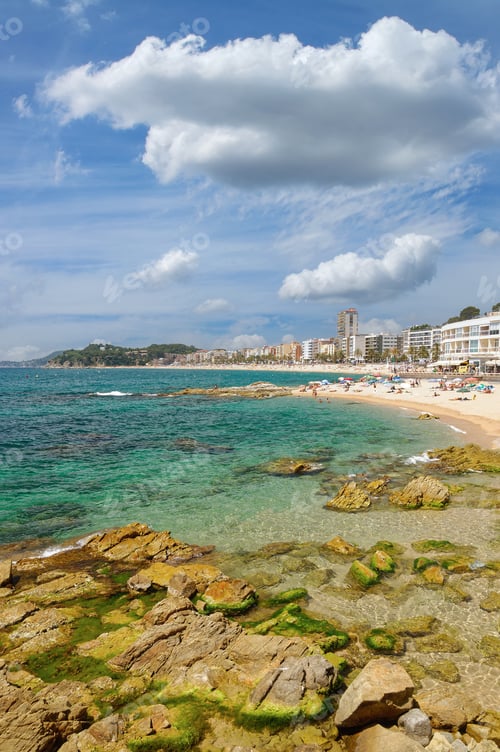 Preview: Lloret De Mar,Costa Brava,Catalonia,Mediterranean Sea,Spain,