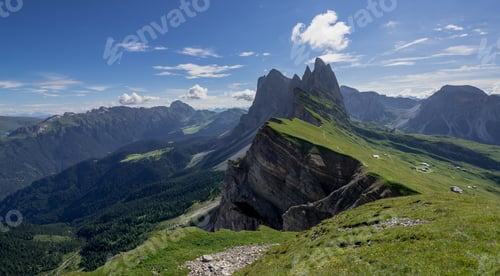 Preview: Amazing View Of Odle Mountains In The Dolomites
