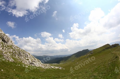 Preview: Landscape From Bucegi Mountains, Part Of Southern Carpathians In Romania