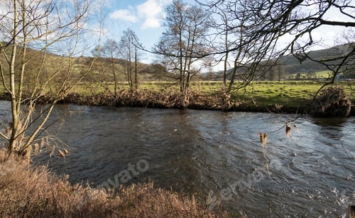 Preview: Small River In Cromford, Derbyshire, Uk