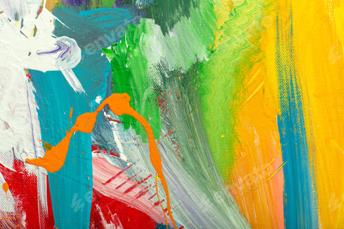 Preview: Art Background. Self Made Abstraction.