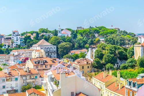 Preview: Aerial View Of Lisbon, Portugal.