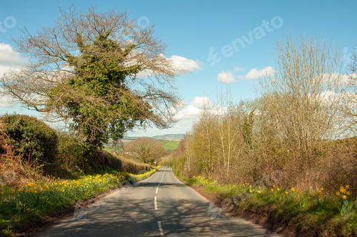 Preview: Springtime Roads In The Welsh Countryside.