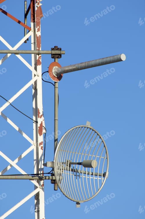 Preview: Detail Of A Telecommunications Tower