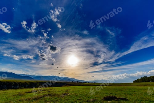 Preview: Breathtaking Skyscape With Beautiful Field, Armenia