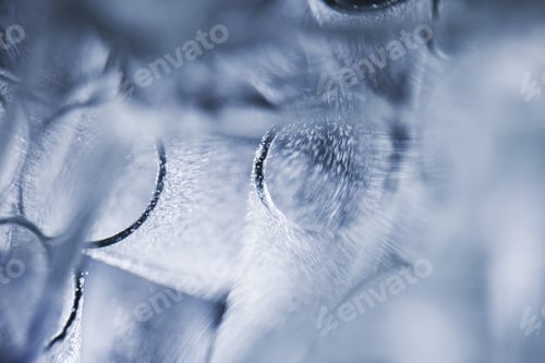 Preview: Abstract Underwater Composition With Bubbles, Tubes, Lines And Light