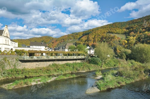 Preview: Idyllic Wine Village Of Rech In Ahrtal Near Bad Neuenahr-Ahrweiler,Rhineland-Palatinate,Germany
