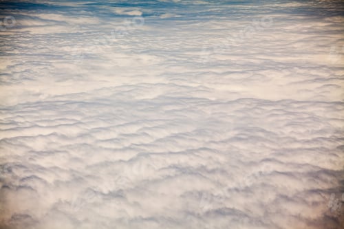 Preview: Beautiful, Dramatic Clouds And Sky Viewed From The Plane. High Resolution And Quality
