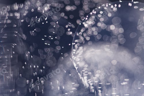 Preview: Abstract Underwater Games With Jelly Balls, Bubbles And Light