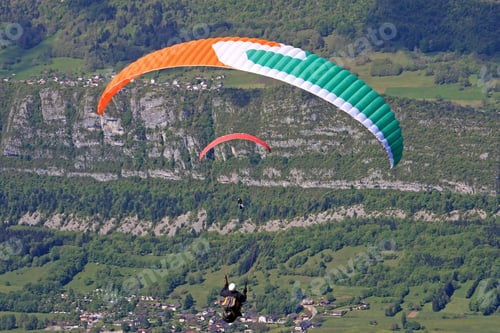 Preview: Paraglider In The Alps