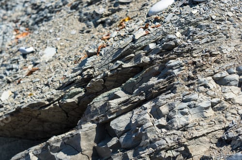 Preview: Rock Formations And Stones Of The Sea Coast, Weathered And Smoothed By Waves