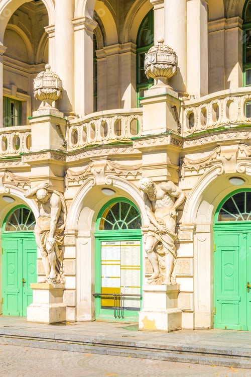 Preview: View Of The National Theater In Riga, Latvia.