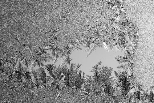 Preview: Ice Flowers On Glass - Texture