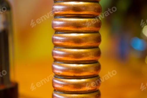 Preview: Light Fixture Handmade In Vintage Style, Close Up